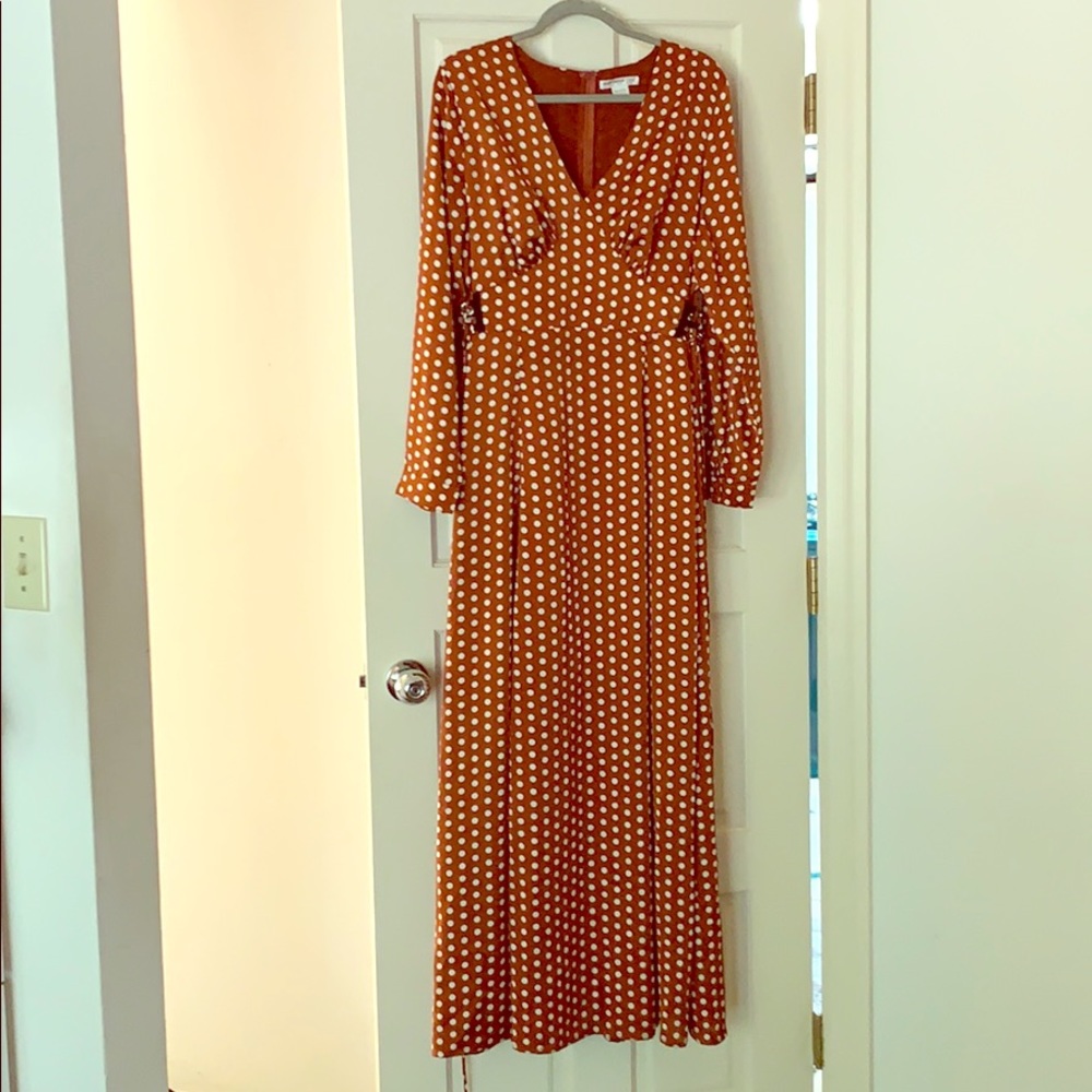 Maxi Dress polka dots